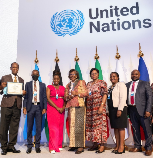 Kenyan Delegation at the 2021 UNPSA Awards